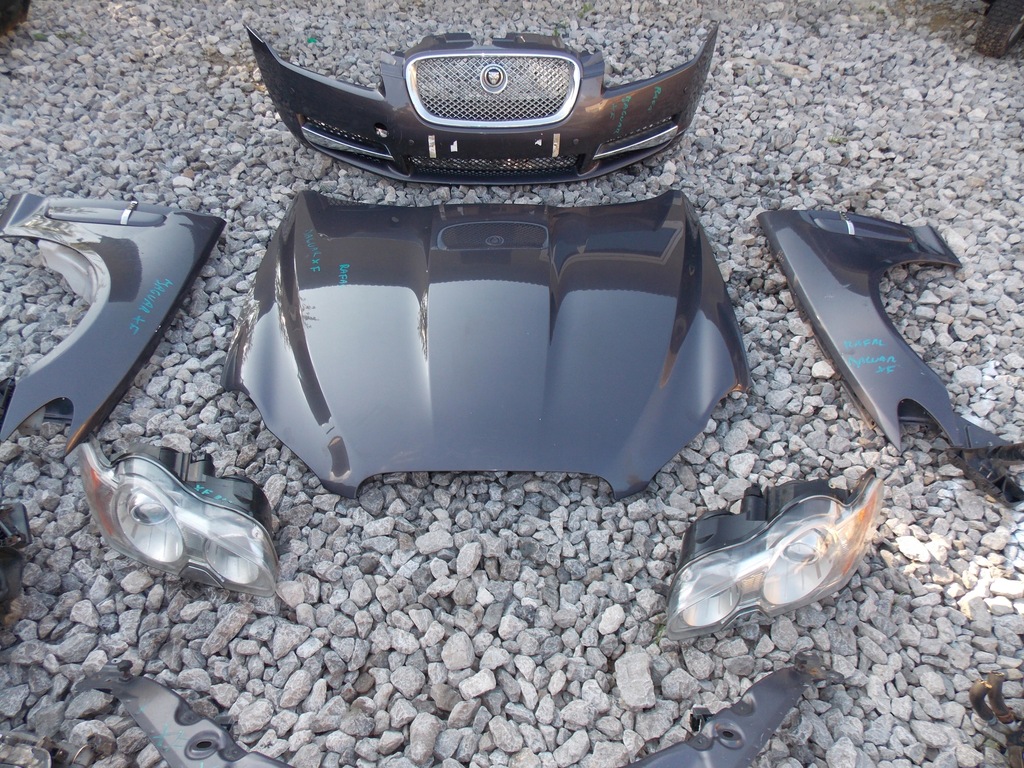 фото №11, Капот бампер перед крыло jaguar xf 3.0 v6 d