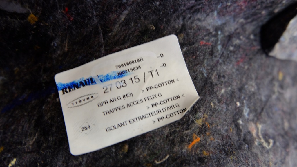 фото №7, Renault megane iii обивка обшивка багажника левый kombi