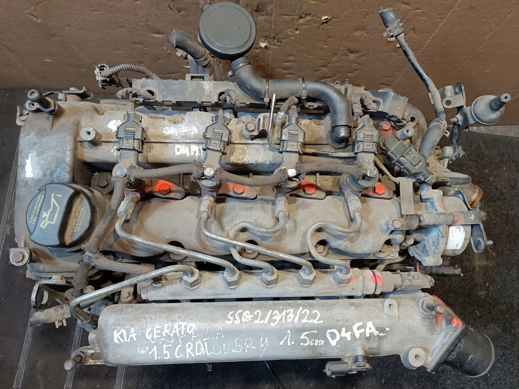 фото №7, Двигатель kia cerato 1.5 crdi d4fa