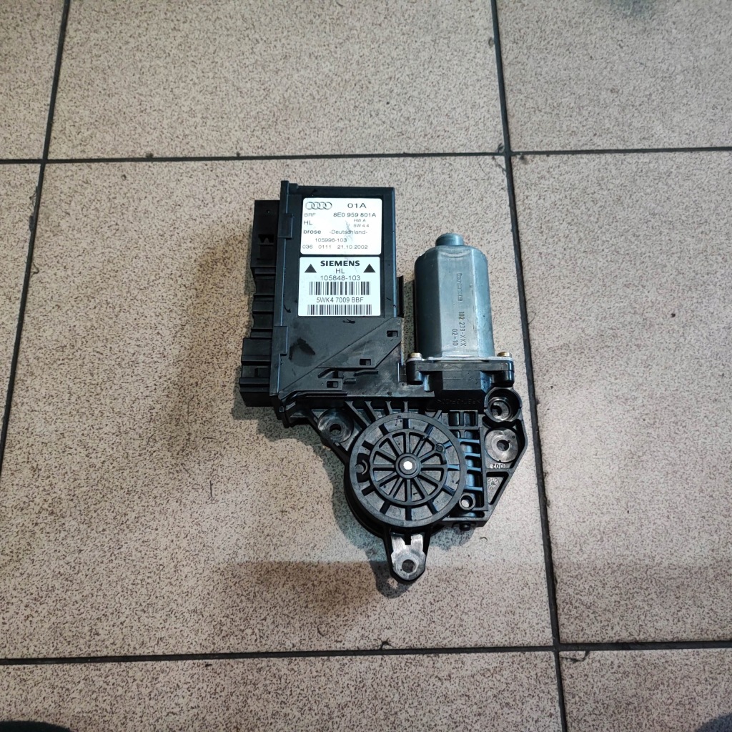 фото №1, Моторчик стекло левый задняя audi a4 b6