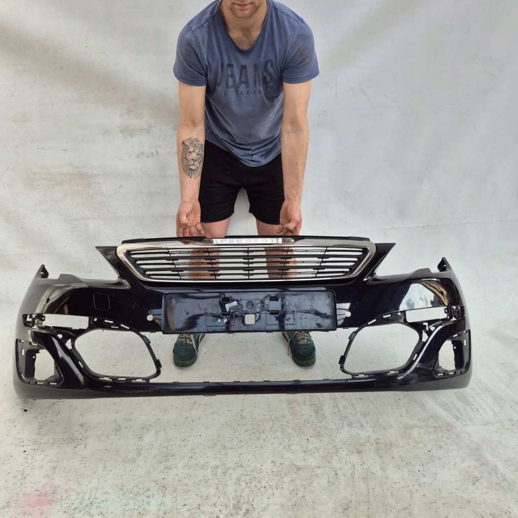 фото №1, Peugeot 308 ii 2 13-17 бампер перед передний pdc