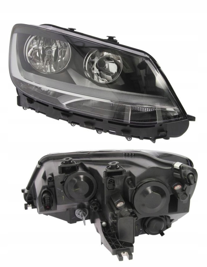 фото №1, Фара лампа главный правый vw sharan 7n 10-