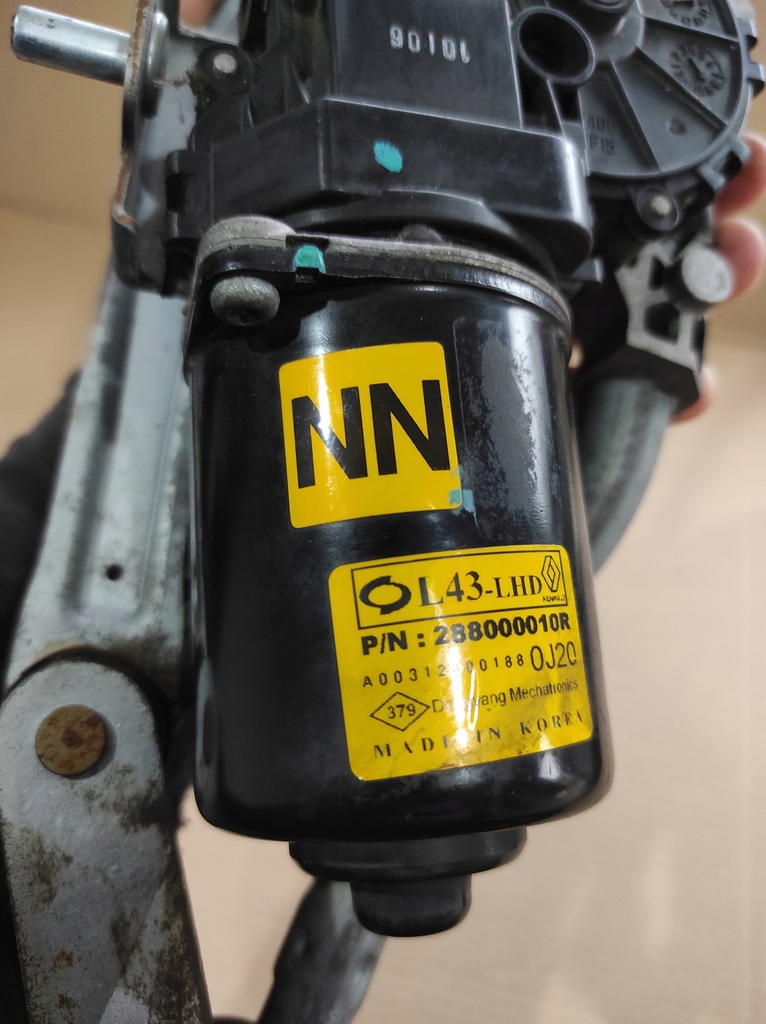 фото №7, Механизм моторчик дворник renault latitude 28800001r