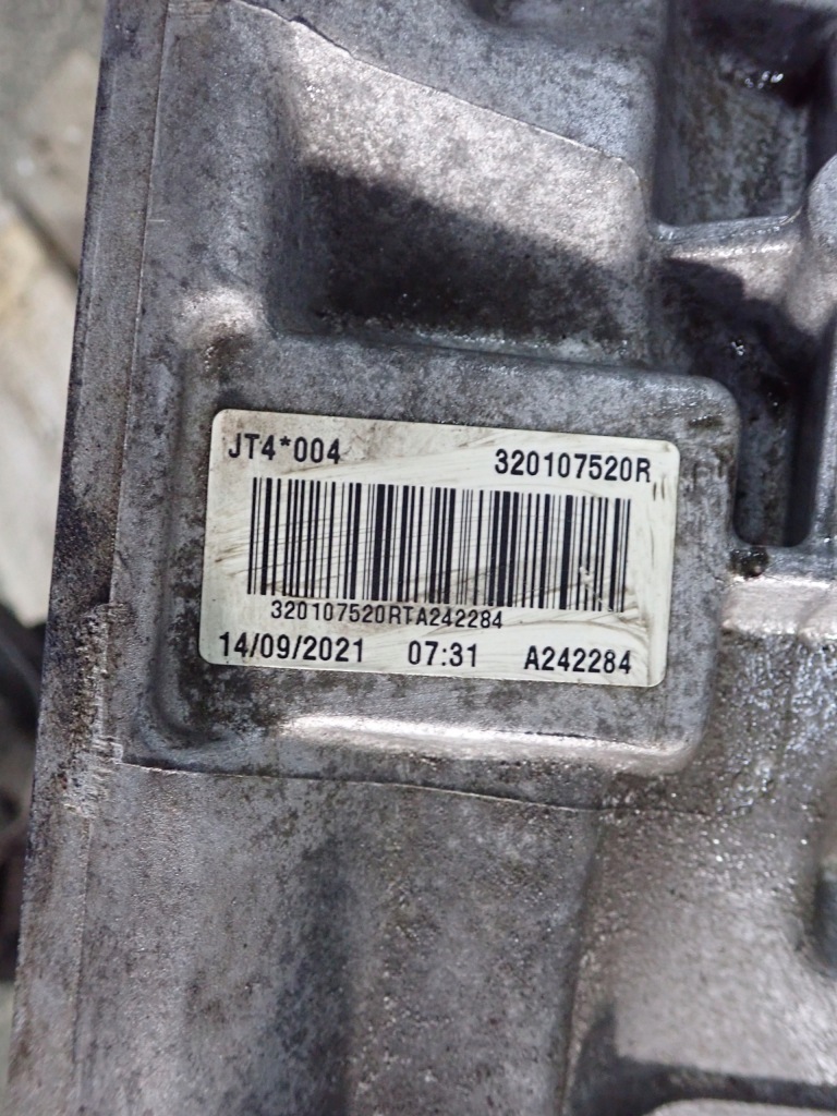 фото №10, Коробка передач передач механическая коробка передач jt4 004 renault clio v 1,0 tce 2021r 320107520r 8685