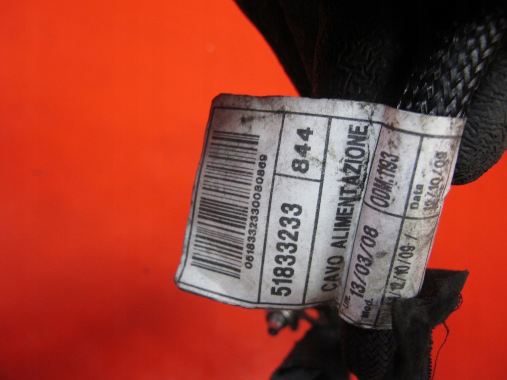 фото №8, Lancia delta iii 1.6 mj електропроводка джгут двигуна