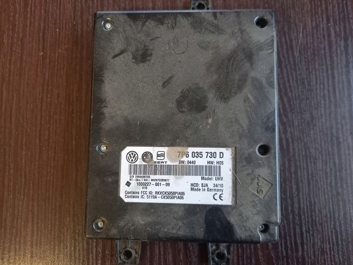 фото №1, Skoda octavia ii lift модуль блок управления модуль bluetooth 7p6035730d