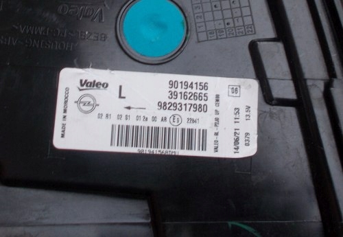 фото №5, Opel corsa f ліва задня лампа led оригінал