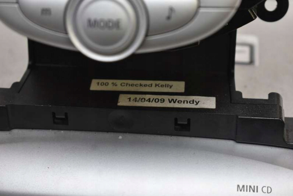 фото №9, Радио радиопроигрыватель cd rds 3454566 mini cooper one r56 06-15