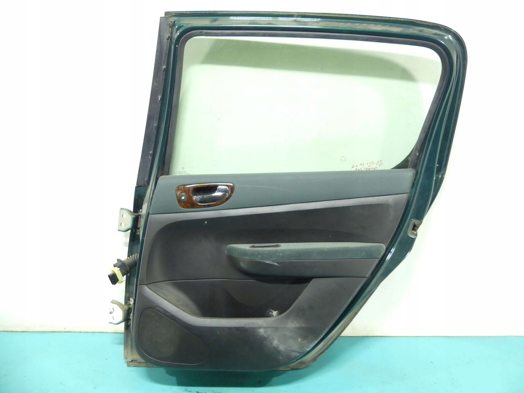 фото №13, Двері задня праве peugeot 307 hb зелений