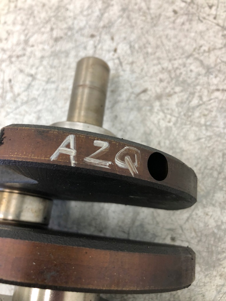 Wał колінчастий vw skoda 1.2 azq Зі Шроту