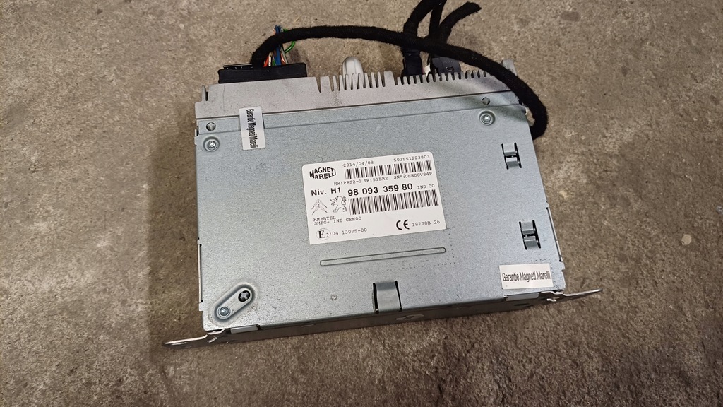 фото №1, Peugeot 308 ii t9 радио навигация 9809335980