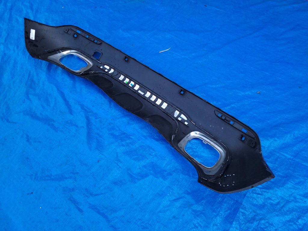 Mecredes gla w247 | бампер диффузор спойлер задний  хром a2478853104 Доставка