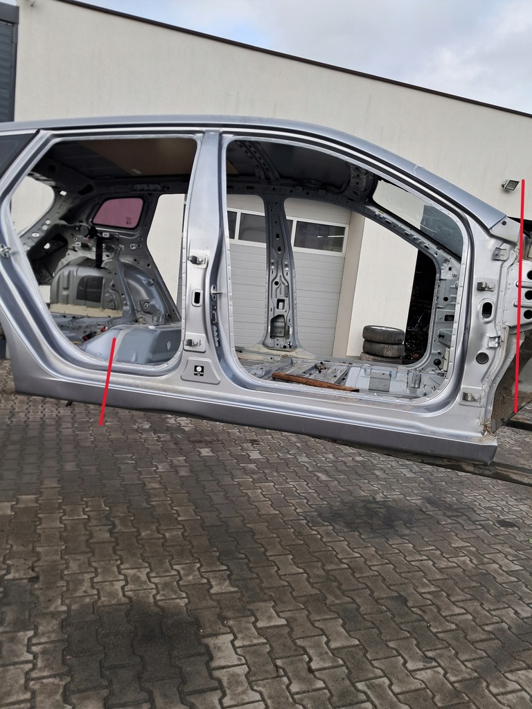 фото №1, Поріг блок двигуна правий mg 5 ev