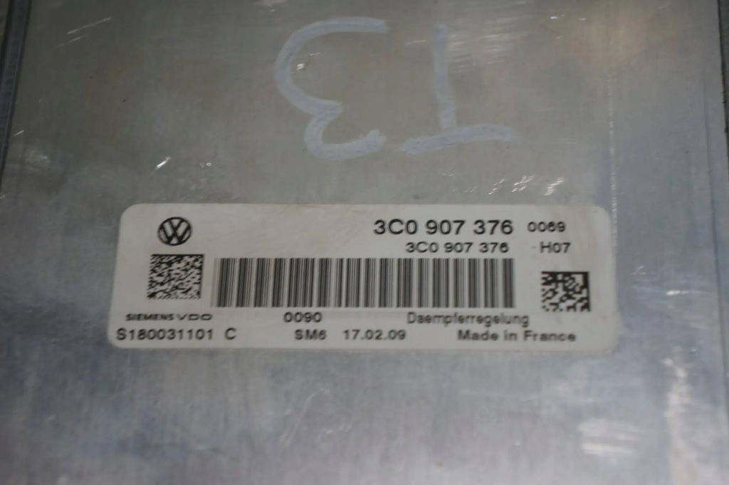 фото №5, Модуль блок керування підвіска vw passat cc 3c0907376