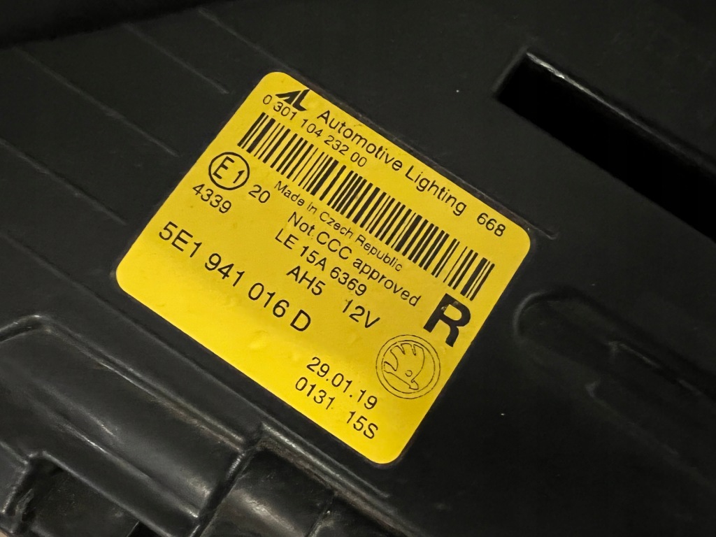 фото №5, Skoda octavia iii lift права лампа full led