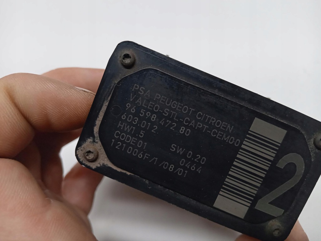 фото №4, Датчик поперечина руху citroen c4 grand picasso