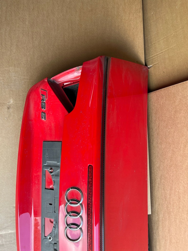 фото №5, Audi rs5 a5 8t0 cabrio задня кришка багажника спойлер карбон