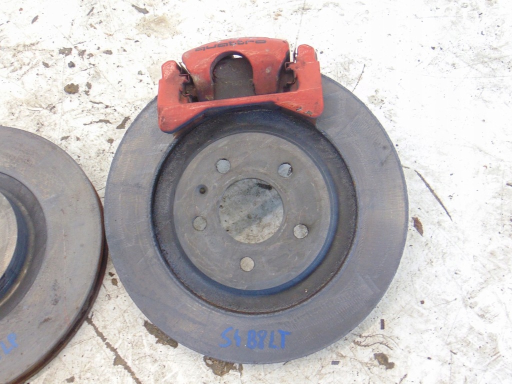 фото №11, Kpl swap тормозные диски суппорты перед передние задняя задние audi s4 s5 b8 3.0 tfsi