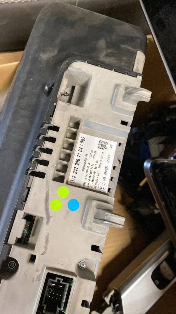 фото №5, Счетчик приборы экран mercedes a b eqs gla cla eu большой lcd виртуальный приборная панель