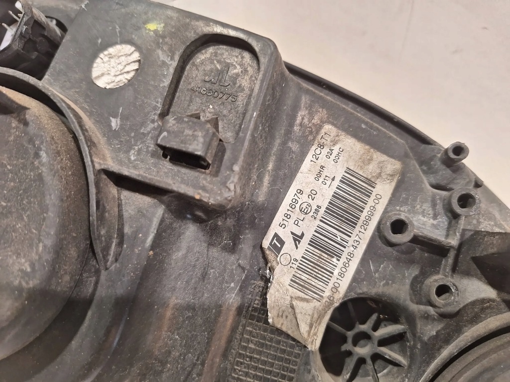 фото №6, Лампа передня ліва 51816979 fiat croma ii lift 07-