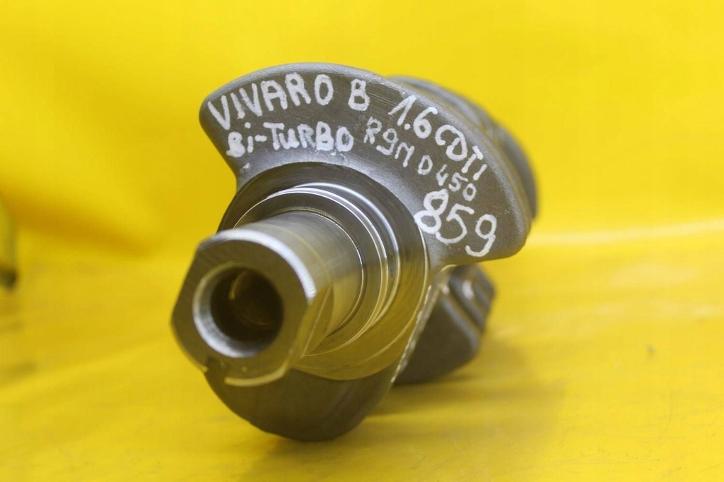 фото №12, Wał коленчатый номинал opel vivaro b trafic 1.6 cdti би-турбо r9md450 5599r