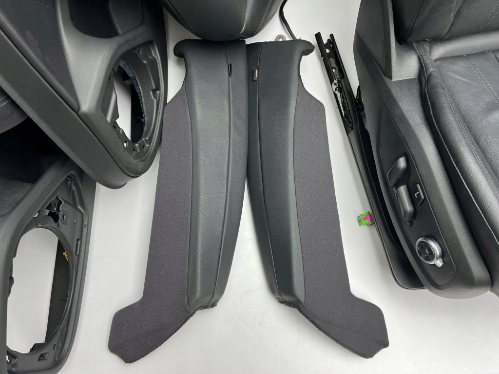 фото №7, Audi a4 b9 8w9 kombi avant салон кожаный сиденья заднее сиденье комплект демонтаж