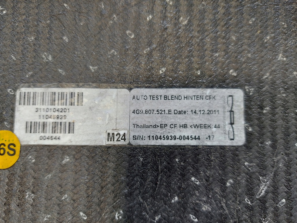 фото №14, Бампер задня audi rs6 avant c7 2010- задній червоний pdc org 4g9807511bc