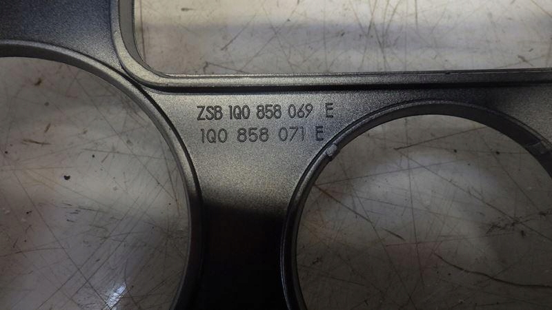 фото №7, Рамка захист радіо навігації панель vw eos 1q0858069e 1q0858071e