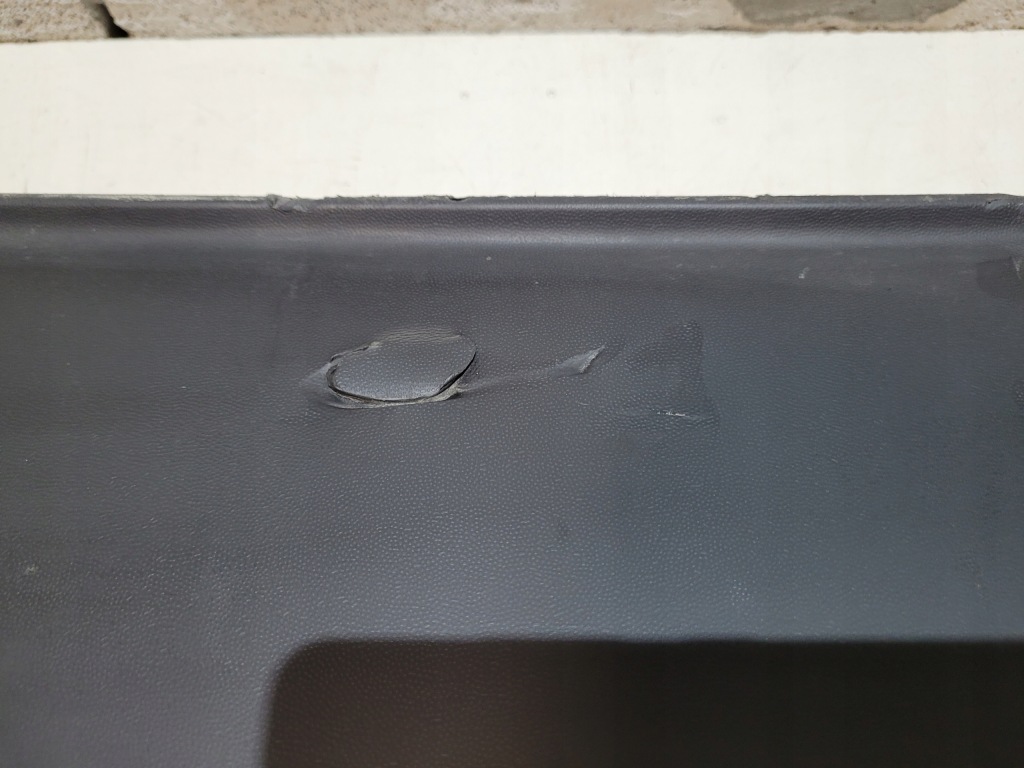 фото №5, Спойлер накладка бампера задняя vw polo v 6r gti r-line 09+