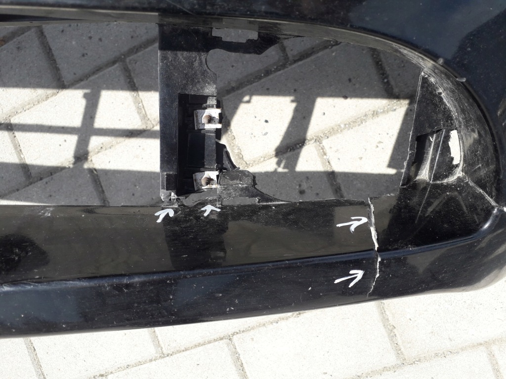 фото №8, Bmw 5 e60 e61 03- бампер перед передній 51117033698 7033698