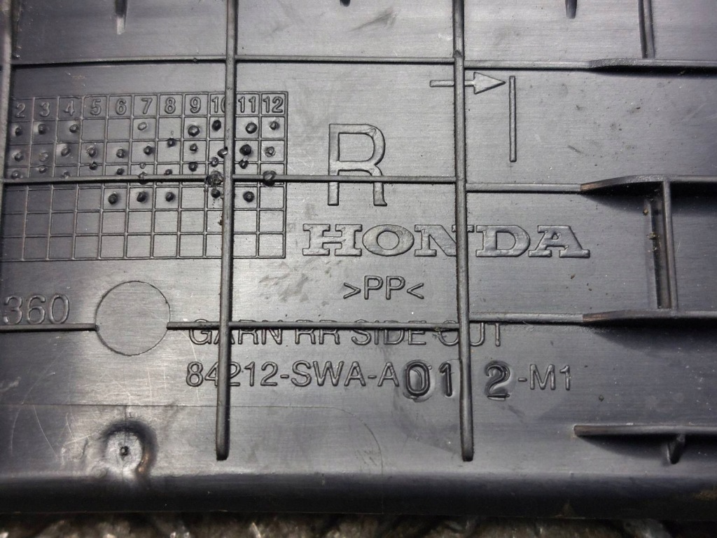 фото №10, Молдинг поріг ліва + права задня + перед honda cr-v iii