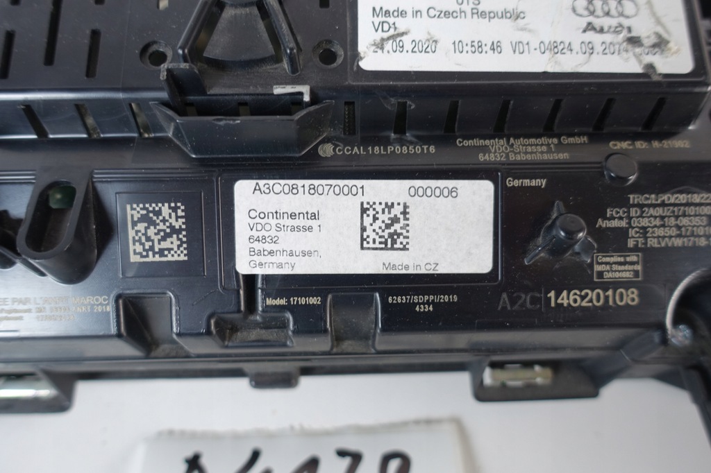 фото №7, Счетчик виртуальный приборы lcd audi a1 82a 82a920700d