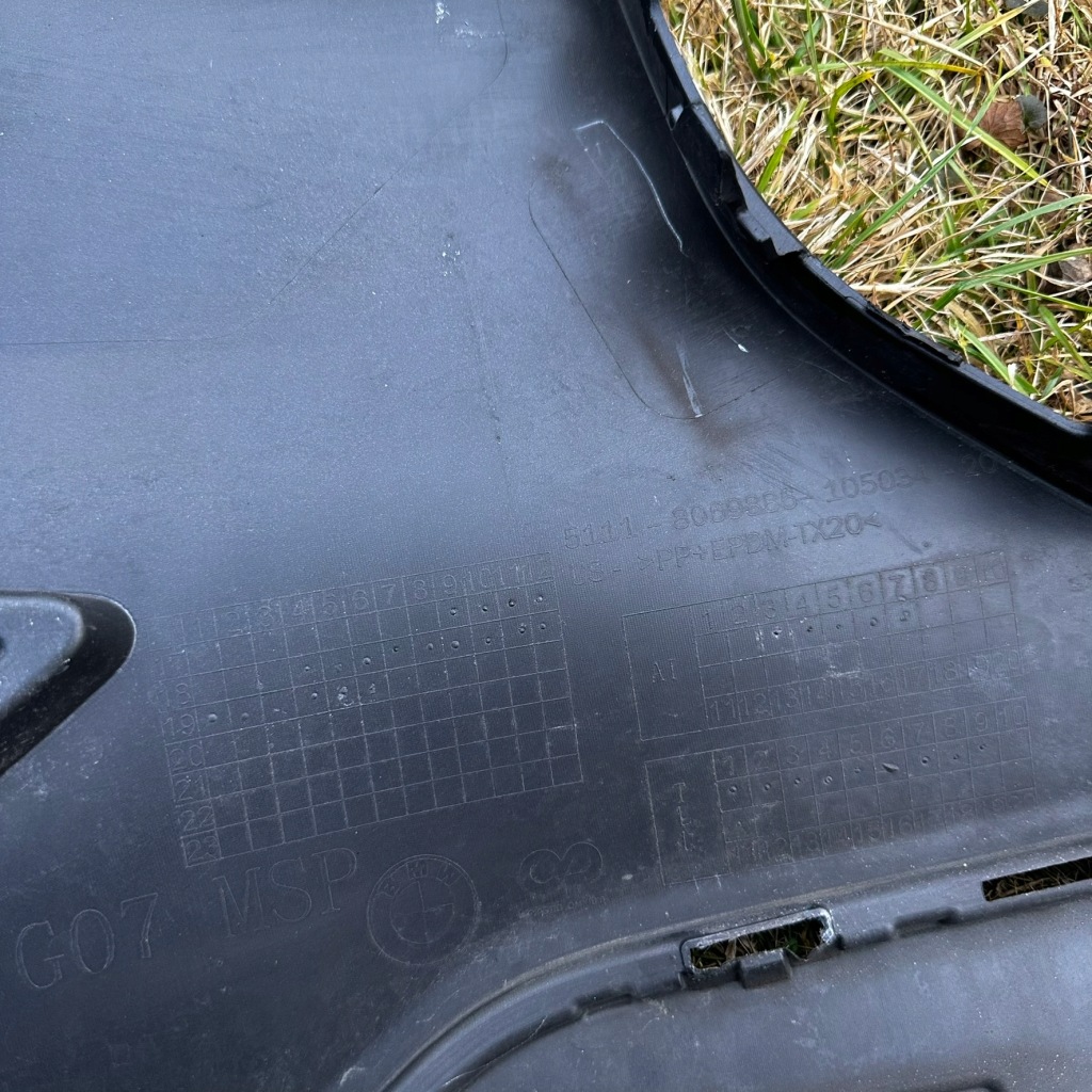 фото №10, Бампер перед передний bmw x7 g07 19r- оригинальный номер 5111-8069886