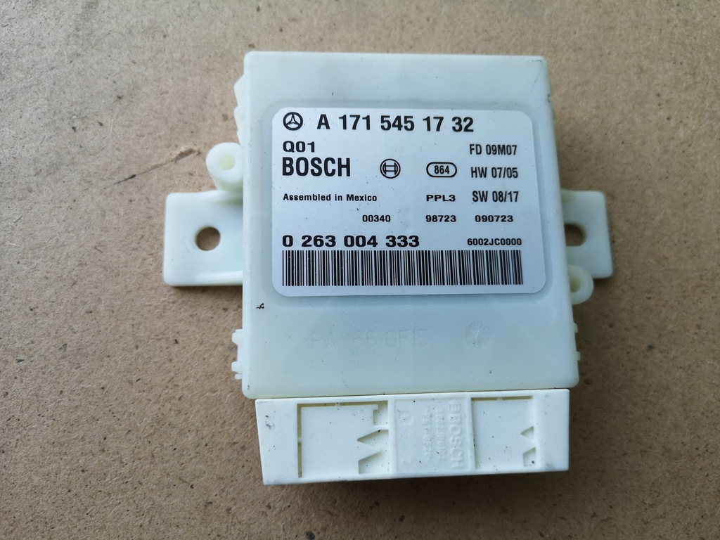 фото №1, Модуль pdc парктроник mercedes slk r171 w171