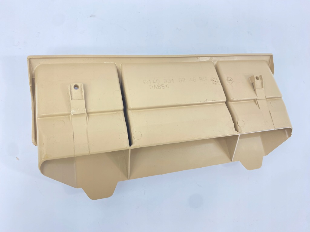 фото №10, Решётка обдув выход ноги beż бежевый задняя mercedes w140 91 - 98 1408310246