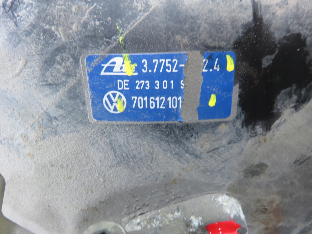 фото №8, Усилитель тормозов vw transporter t4 2.4 d 78 - aab 701612101a 3775251024