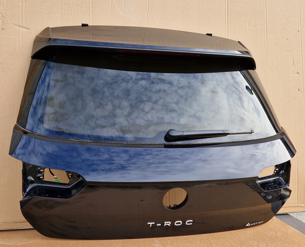 фото №2, Кришка багажника vw t-roc r lift w колір lc9x nowa оригінал