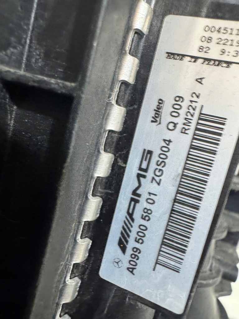 фото №14, Pas pzredni kompletny радиатор mercedes gla h247 45 amg jan poznań