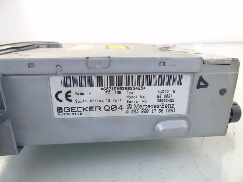 фото №3, Mercedes cklasa w203 радіо панель a2038201786