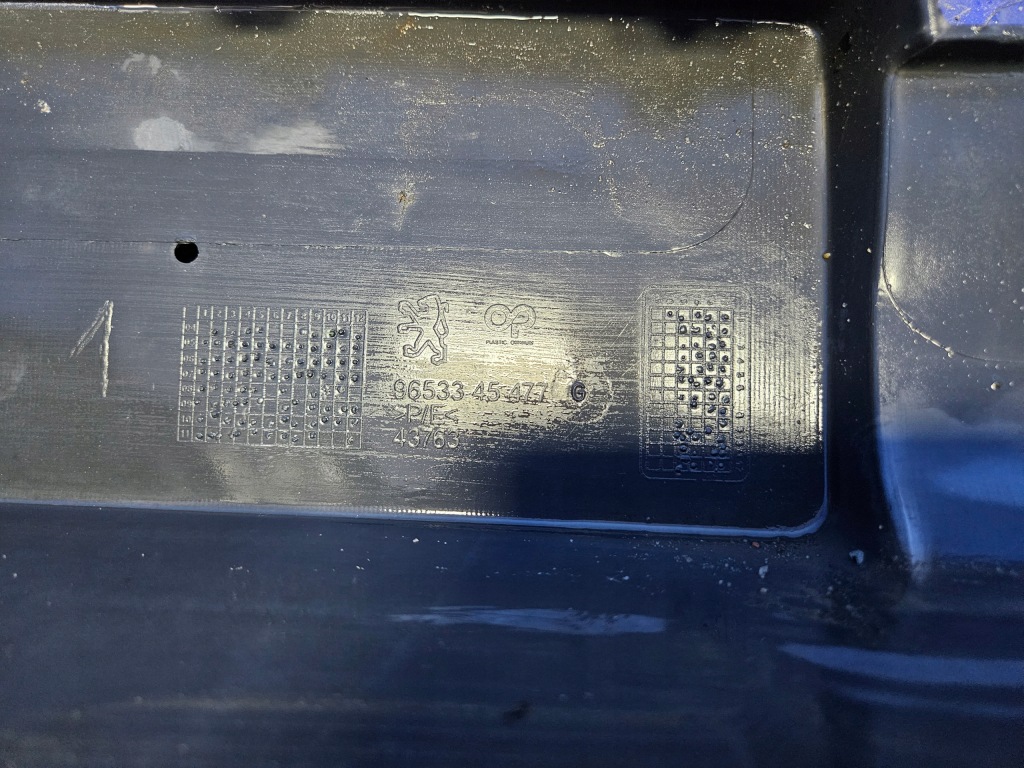 фото №8, Бампер передний peugeot 307 lift перед оригинал 9653345477