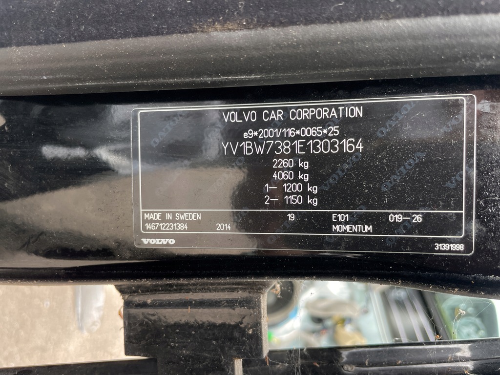 фото №5, Поворотний кулак права перед volvo v70 iii 2.0d механічна коробка передач 2014 r.