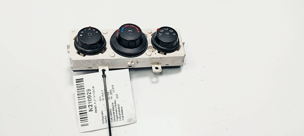 фото №1, Панель кондиціонера 275100013r renault master iii