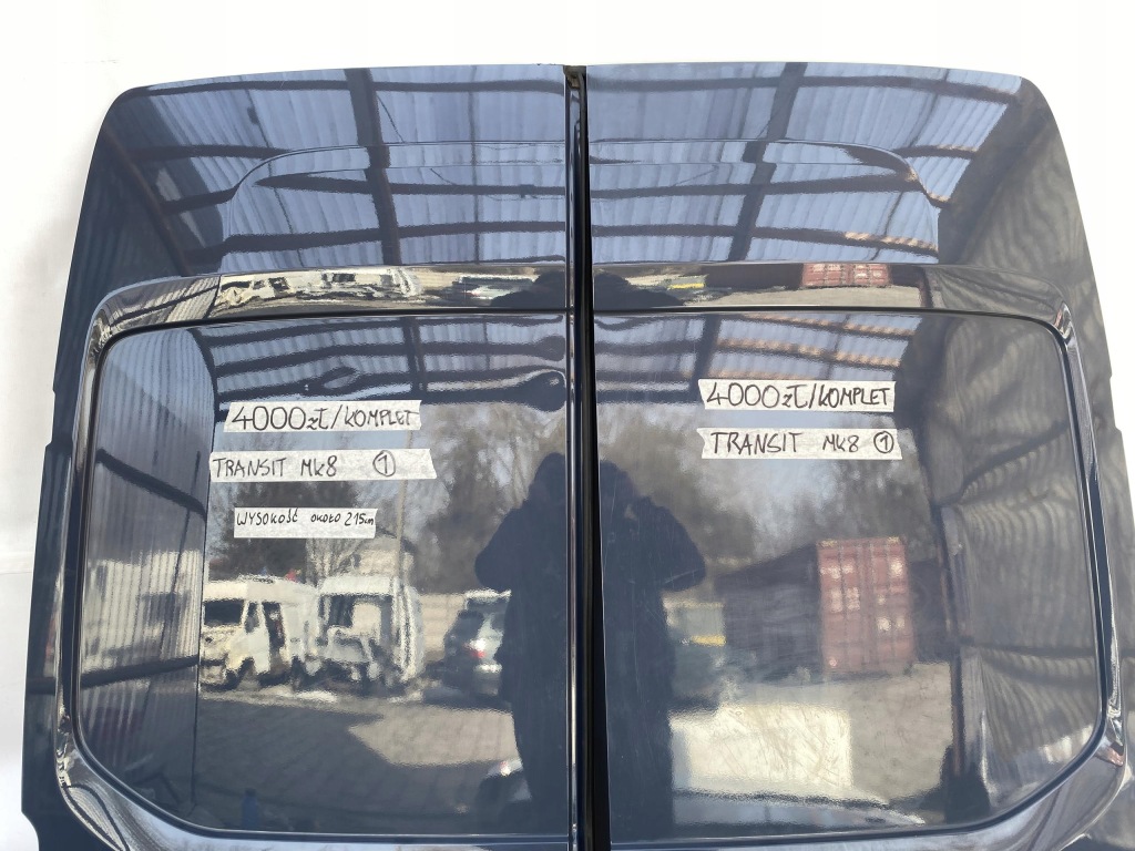 Ford transit mk8 14- дверь задние max высокий h3 ok.215cm серые к установка Оригинал