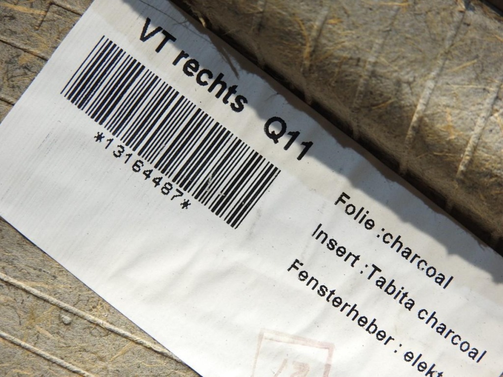 фото №9, Обивка дверь правый перед opel zafira b 13164487