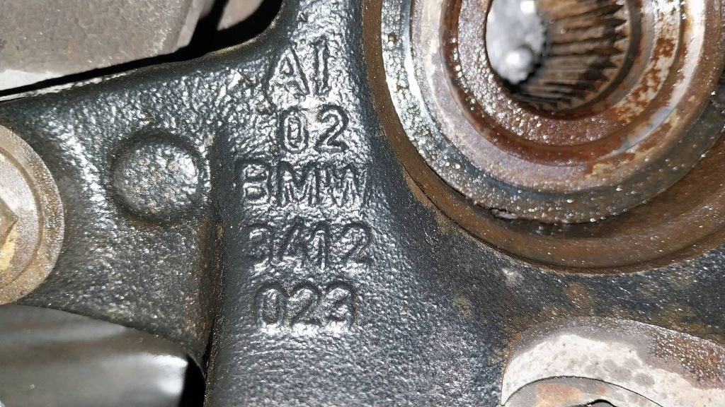 фото №6, Поворотний кулак ступиця лівий перед 3412023 bmw x3 e83