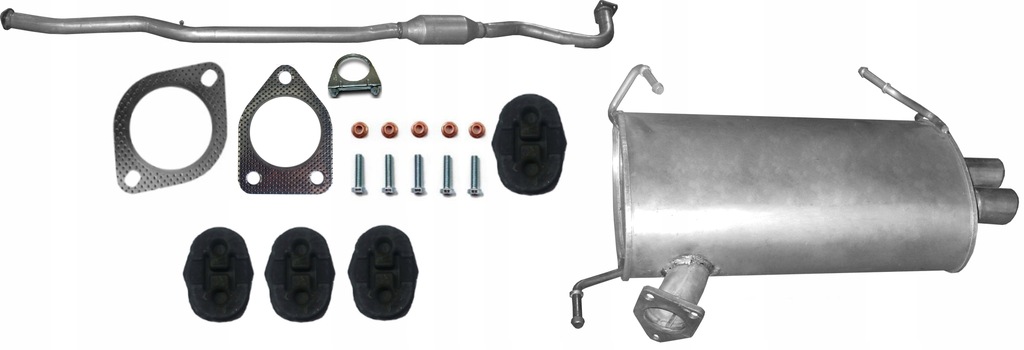 фото №1, Mitsubishi outlander ii 2.0 di-d гаситель комплект