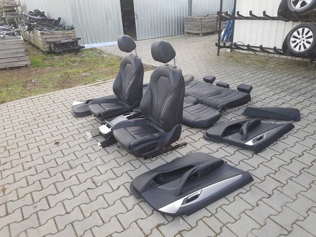 фото №9, Bmw 5 g30 сиденья заднее сиденье обшивки m-pakiet