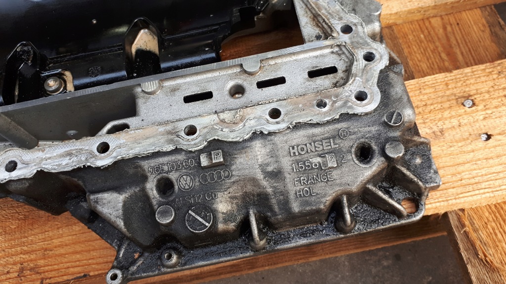 фото №12, S4 b8 lift поддон основание масла 3.0 tfsi cgx 06e103603p