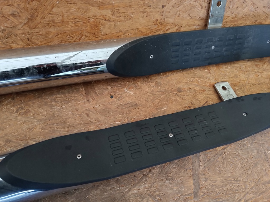 фото №7, Hyundai santa fe i 2000- nissan x-trail t30 трубопровод пороги пороги боковой