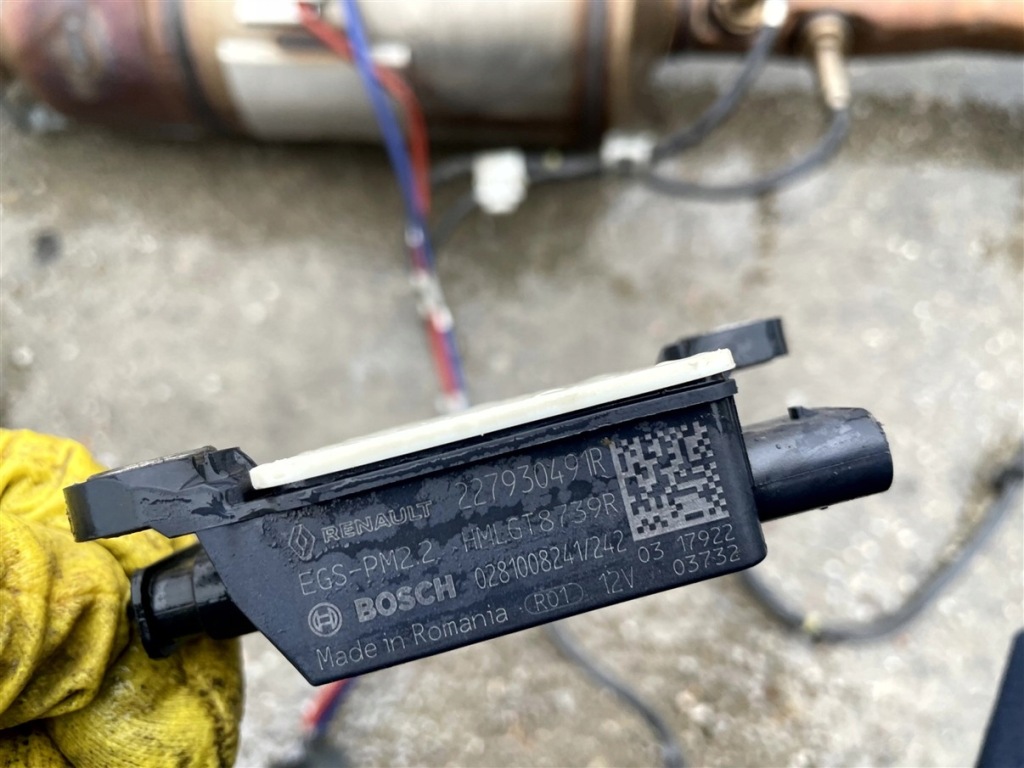Dpf fap каталізатор датчик система випускний renault kangoo iv 4 1.5 dci citan Зі Шроту